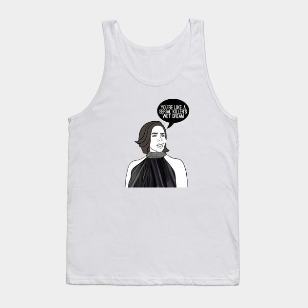 Serial Killer's Wet Dream Tank Top by Katsillustration